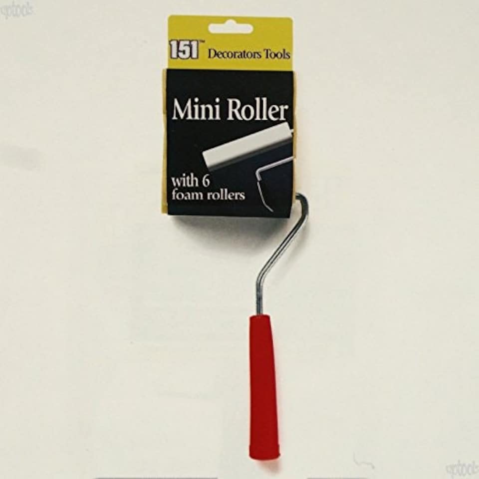 image 1 of Mini Roller & 6 Foam Rollers