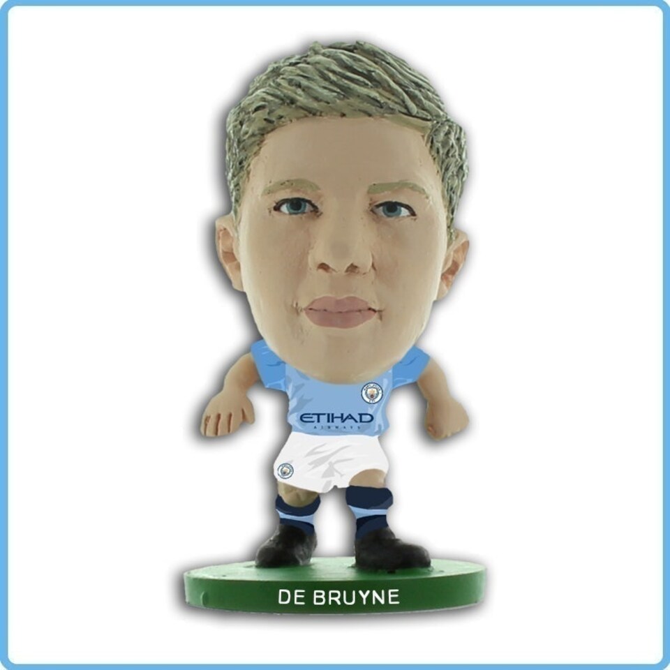 image 1 of Soccerstarz - Manchester City - Kevin De Bruyne - Home Kit