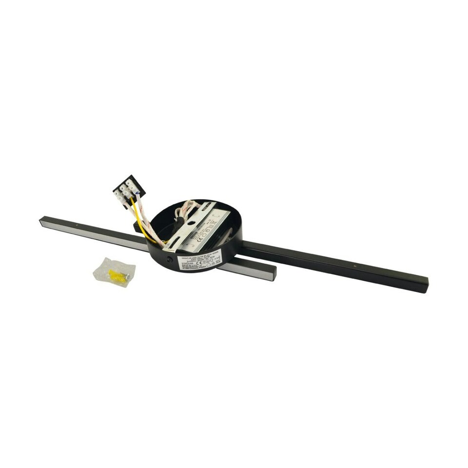 image 1 of CGC SASH LED Black IP44 Bathroom Rated Wall Light 14W Black
