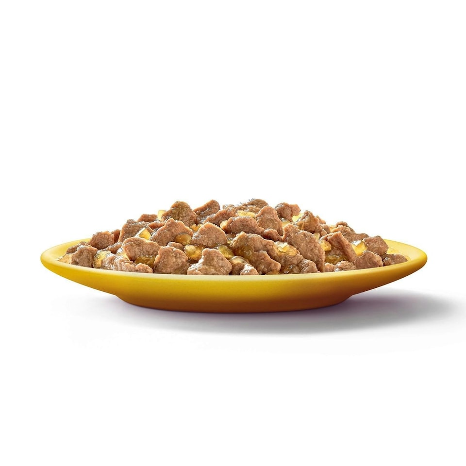 image 1 of 120 x 85g Whiskas 7+ Poultry Feasts Mixed Senior Wet Cat Food Pouches in Jelly 3 x 40pk