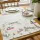 image 1 of Catherine Lansfield Christmas Town Cotton Dining Placemat 4 Pack Natural Cream | Natural