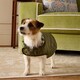 image 3 of Joules Small Khaki Quilted Dog Coat