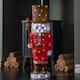 image 2 of 65cm Light up Acrylic Christmas Nutcracker Decoration with 80 White LEDs