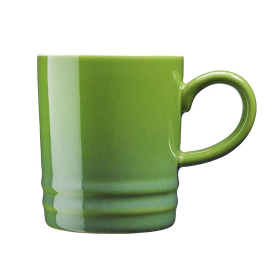 image 1 of Cooks Professional 4 Piece Mug Set |  Durable Dishwasher Safe Stoneware | 350ml | Green | Green