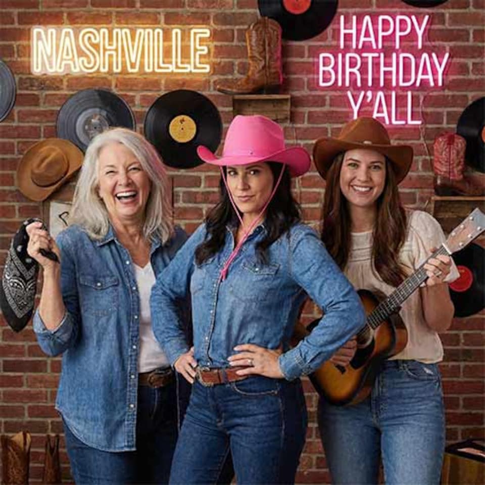 image 1 of Hot Pink Adults Cowboy Hat with Silver Stud Detail Fancy Dress Accessory