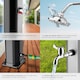 image 5 of Solar Shower Ofanto - 35 litre, warm water, rain shower head, including tap | Black | black/silver | 44,50 x 18 x 217 cm | 1
