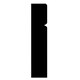 image 2 of PACK OF 15 - V-Groove White Primed MDF Architrave - 14.5mm x 69mm x 2400mm