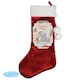 image 2 of Personalised Me to You Reindeer Luxury Red Stocking