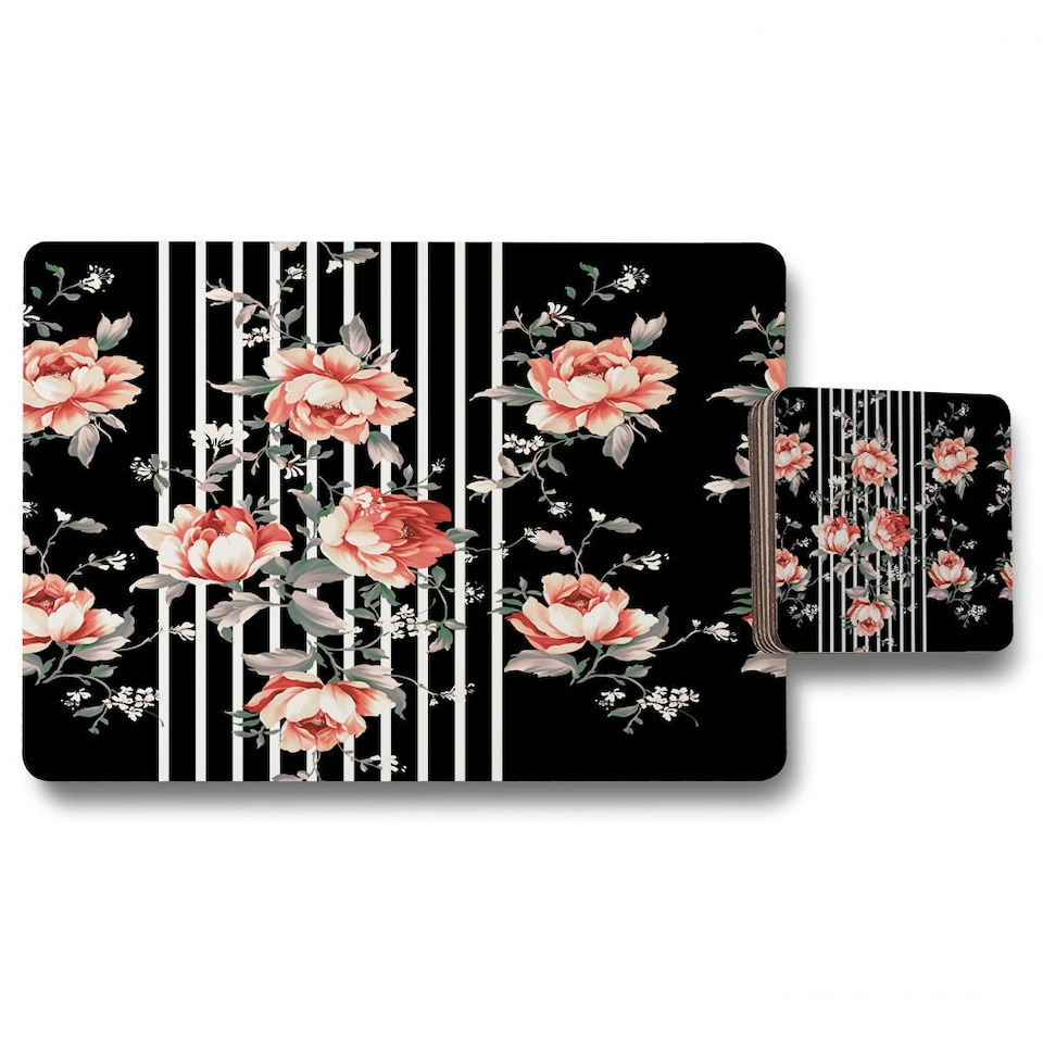 Flowers (Placemat & Coaster Set)