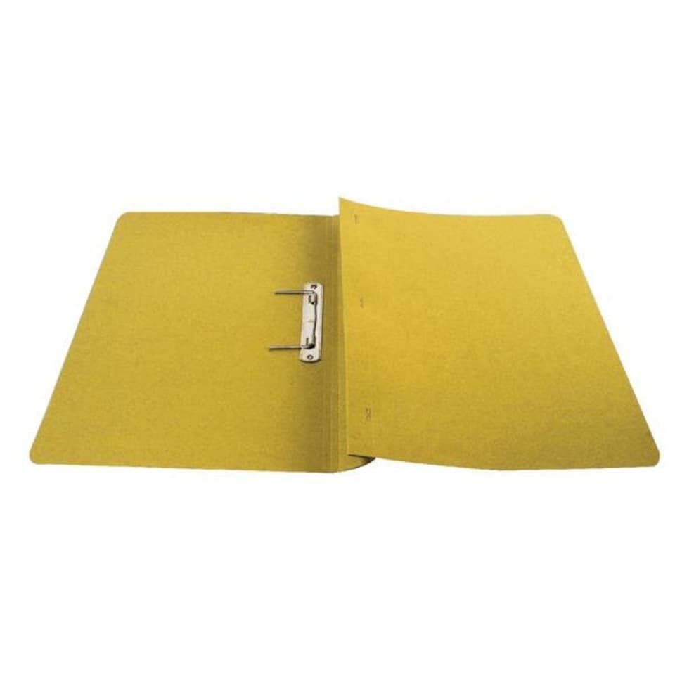 image 1 of Pack of 25 35mm Capacity Foolscap Yellow Transfer Files