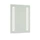 image 1 of Battery Operated LED Illuminated Bathroom 600mm Strip Rectangular Mirror | Clear | 1