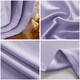image 2 of Lilac Eyelet Curtains - Thermal Blackout Curtains - 46 x 63 Inch Drop - 2 Panel | Purple | One Size