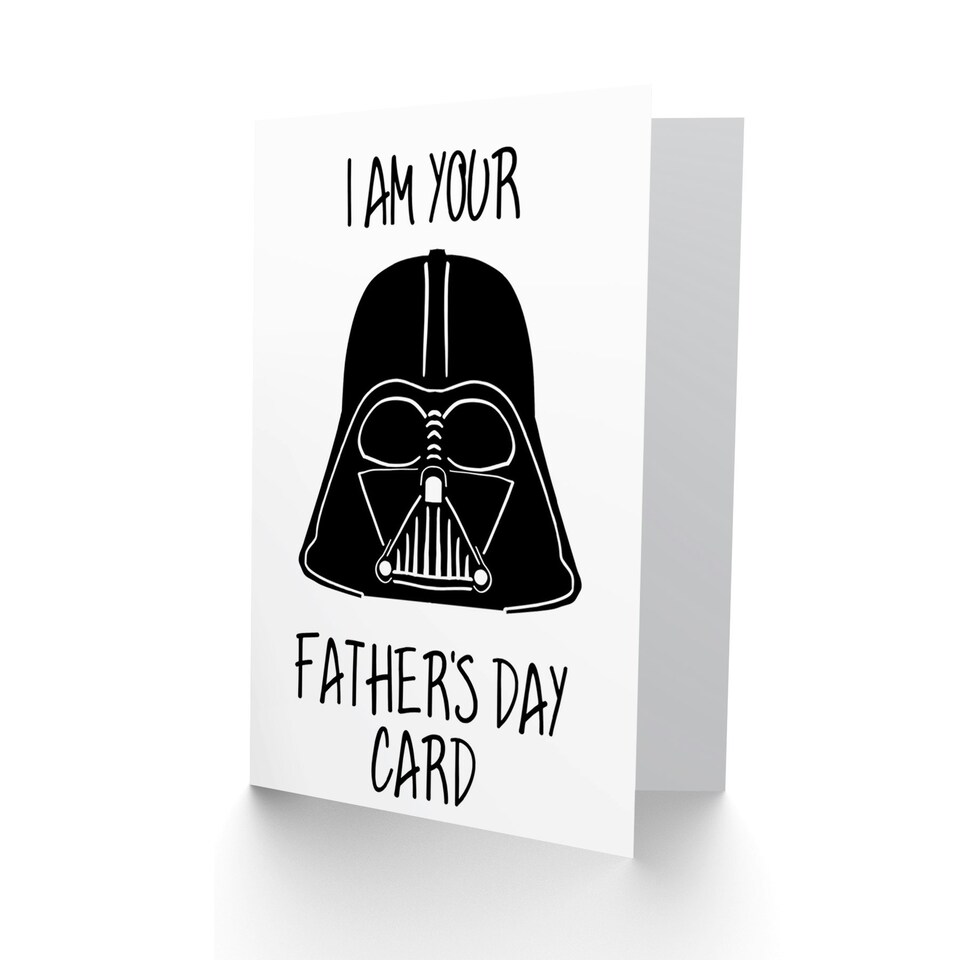 image 1 of Vader I Am Your Father Father's Day Card