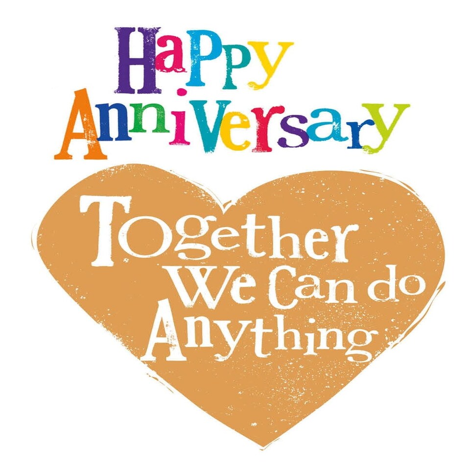 image 1 of Brightside 'Happy Anniversary' Card
