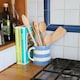 image 5 of Argon Tableware Wooden Scraper Spoons - 30cm - Pack of 3