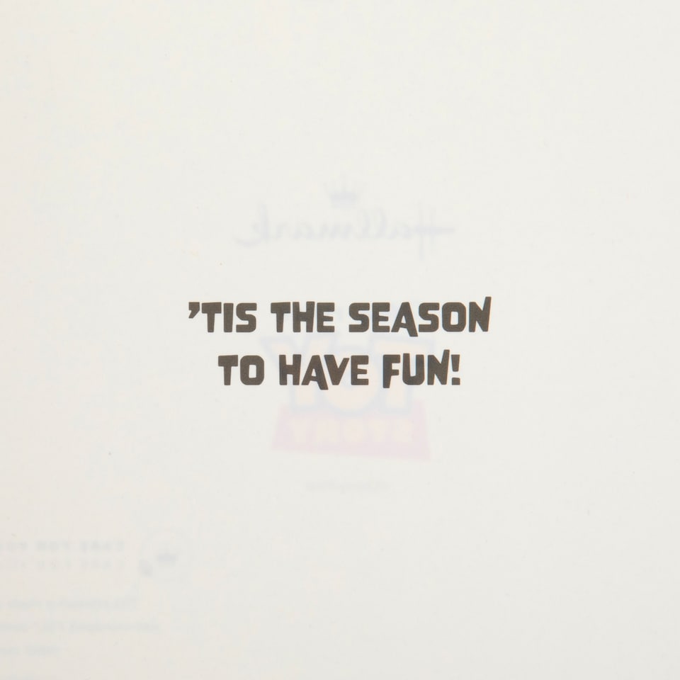 image 1 of Hallmark Pack Of 10 Christmas Cards - 2 Fun Disney Pixar Toy Story Designs