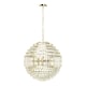 image 1 of BHS Paladina Large Ball Ceiling Pendant | Gold | Brass | 1