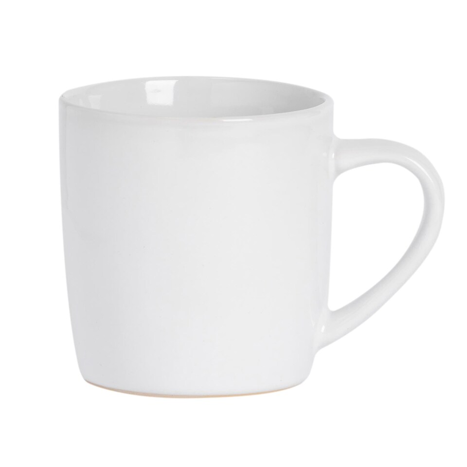 image 1 of Argon Tableware Coloured Coffee Mugs - 350ml - White - Pack of 6 | White | White | 6