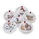 image 2 of Wrendale Designs '12 Days of Christmas' Ceramic Christmas Decorations