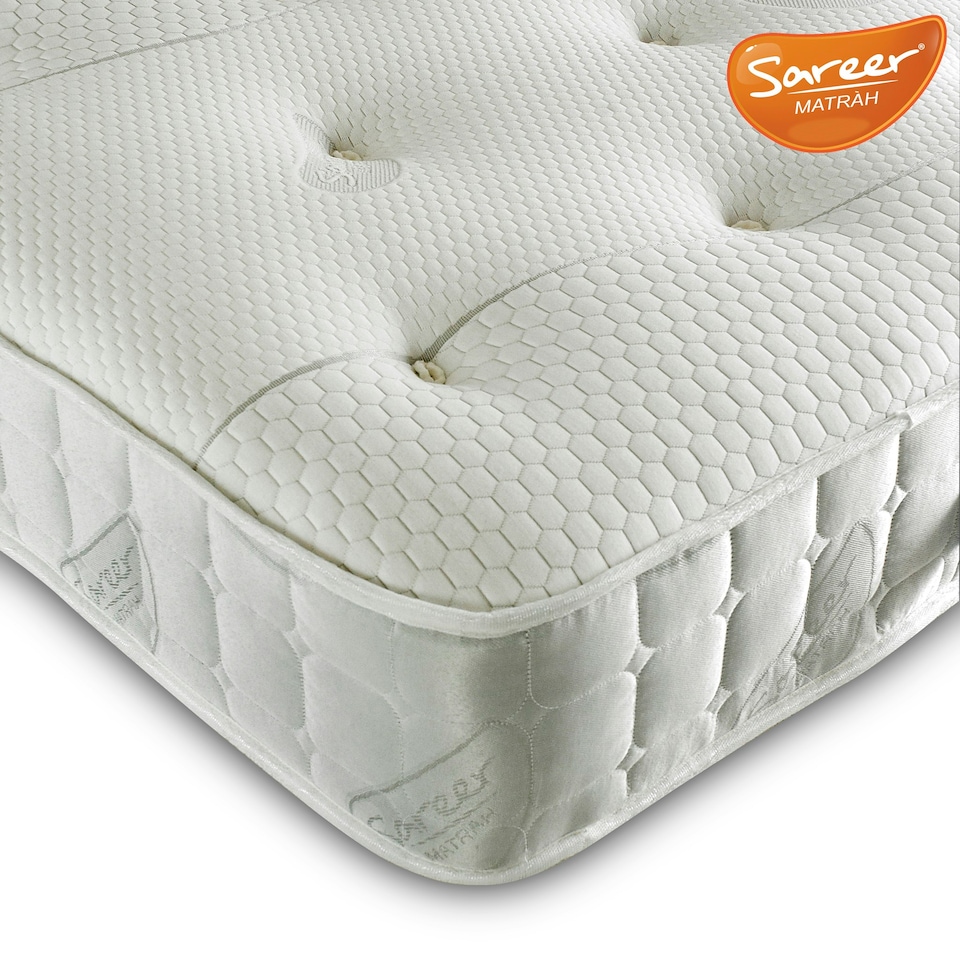 image 1 of Sareer Memory Coil Mattress - 5FT White | King