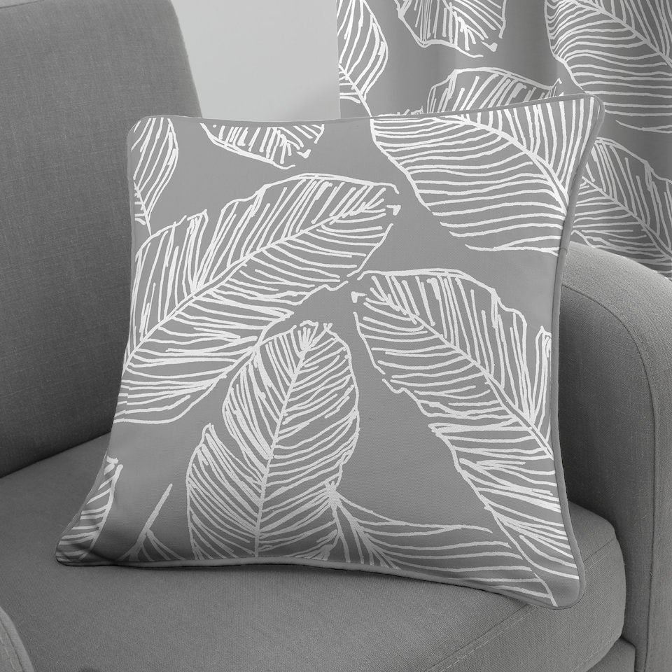 image 1 of Fusion Matteo Cushion Cover Grey