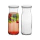 image 1 of Argon Tableware Brocca Glass Carafes with Silicone Lids - 700ml - Pack of 2