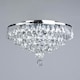 image 4 of BHS Elsa 4 Light Ceiling Light, Chrome