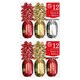 image 1 of 12 PC ASSORTED RIBBON AND BOW PACK - 8342