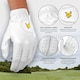 image 3 of Lyle & Scott Cabretta Leather Golf Glove Left Hand Glove for Right Handed Golfer - M