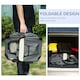 image 6 of PawHut 51cm Foldable Pet Carrier Bag Soft Travel Dog Crate for Mini Dogs Grey