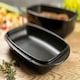 image 4 of EASY GLASS Roaster Set non-stick coated 4.3L + 2.2L Black