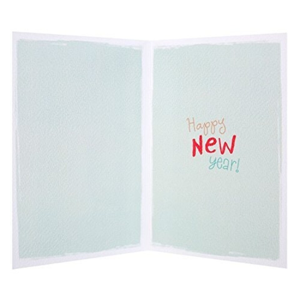 image 1 of New Year Card 'Party Paws Off'