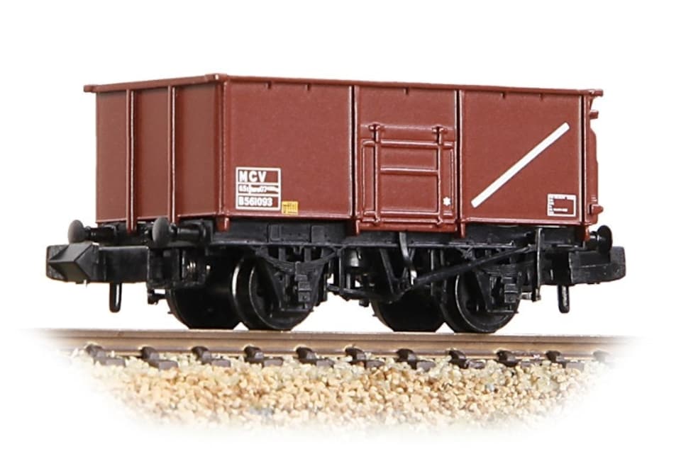 Graham Farish 16t Steel Mineral Wagon BR Bauxite B561093