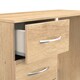 image 6 of Hampshire 3 Drawer Vanity in Nebraska Oak (Ready Assembled) | Brown | Nebraska Oak