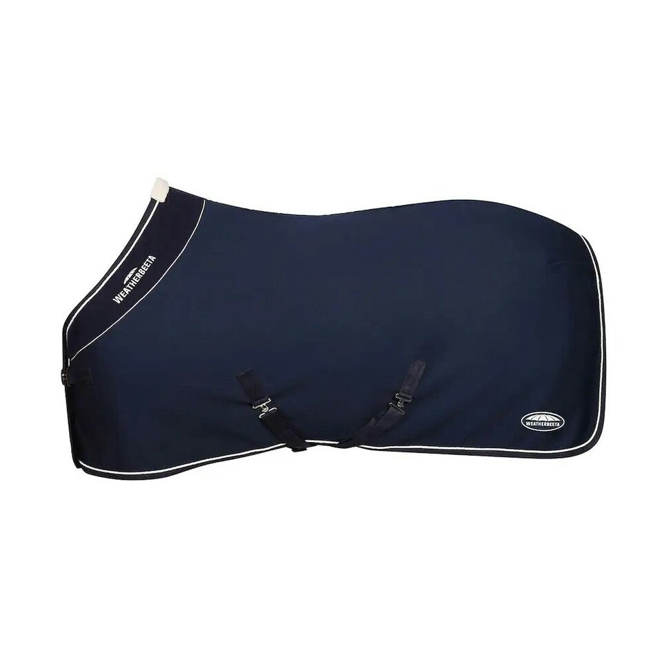 image 1 of Weatherbeeta Opulence Standard-Neck Show Sheet - Navy/White - 5´