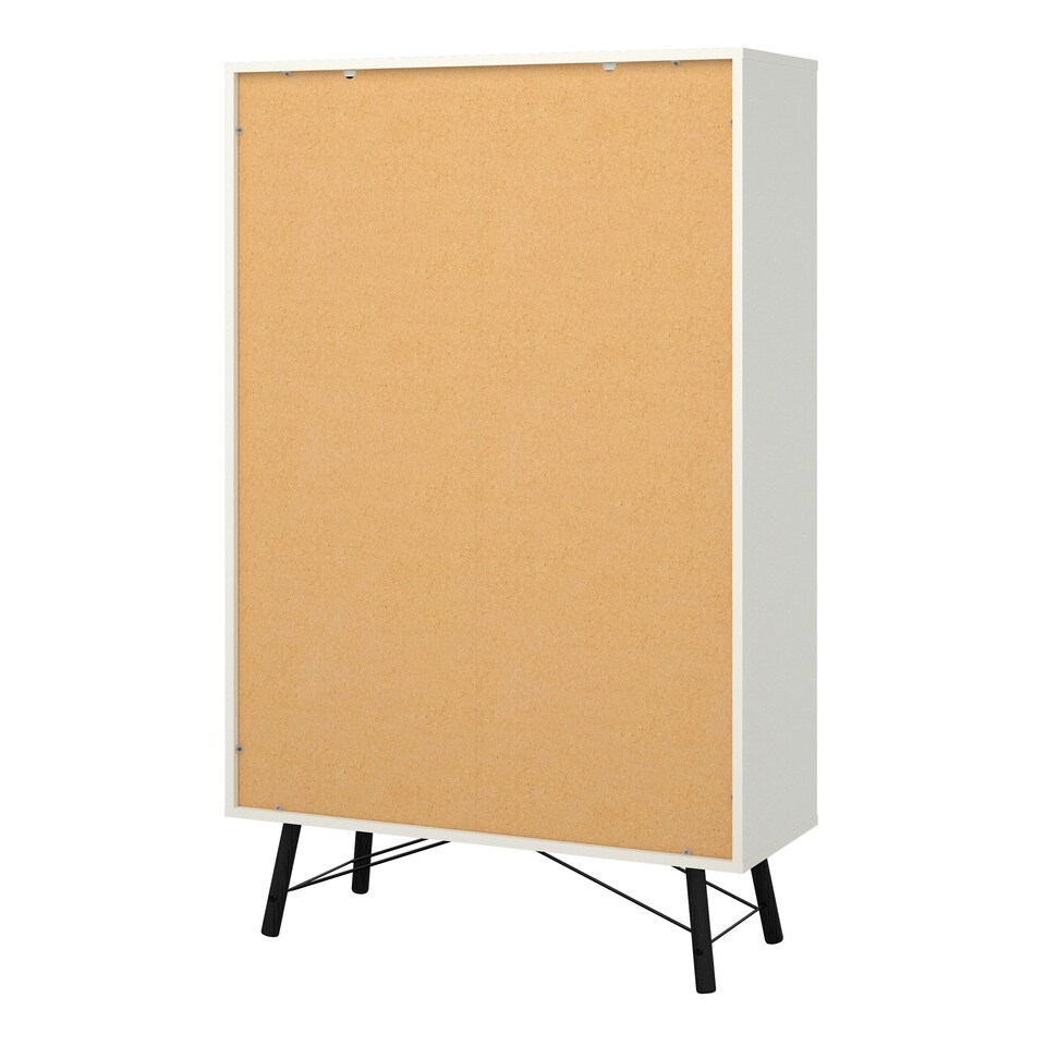 image 1 of Ry China Cabinet 1 Door 1 Glass Door 1 Drawer in Matt White