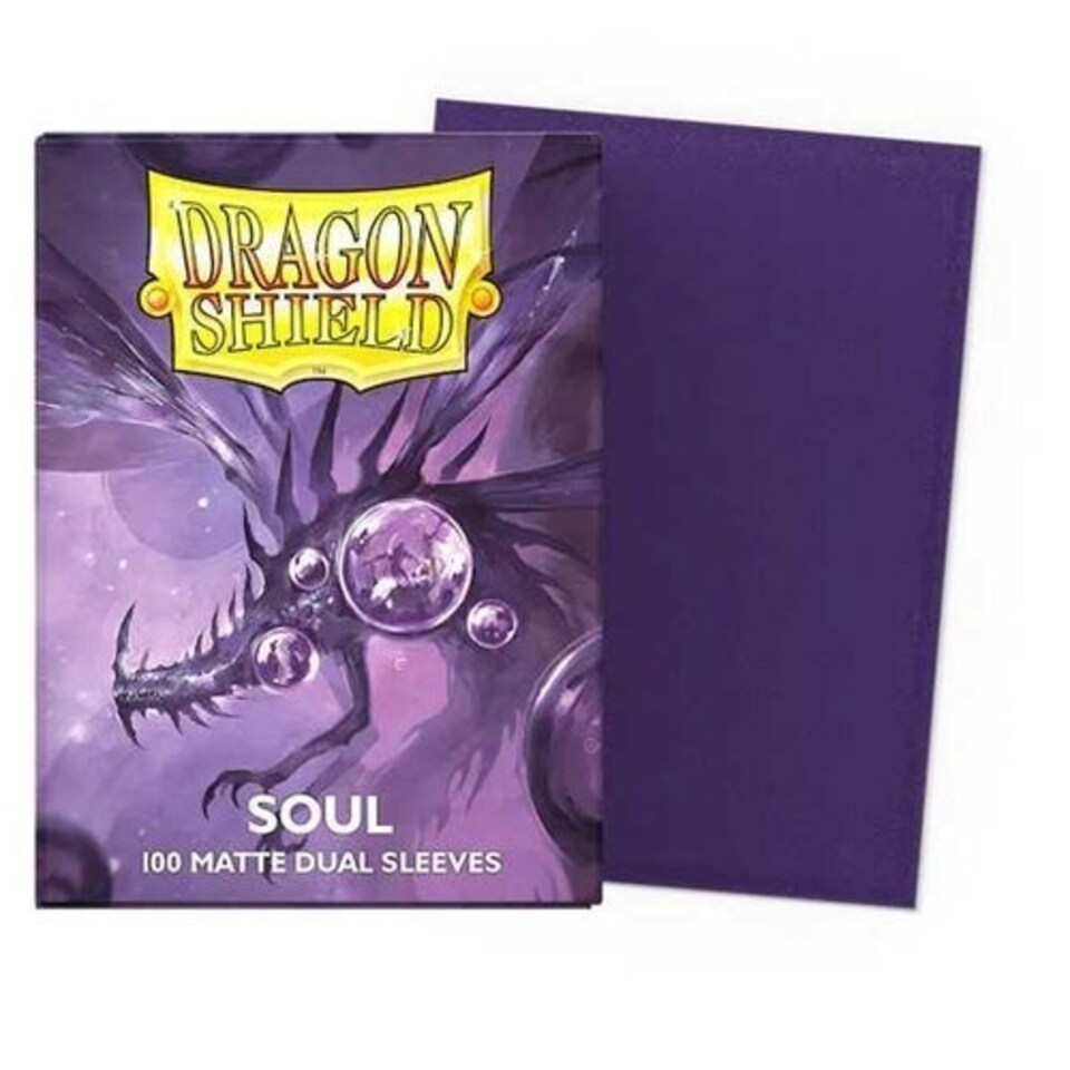 Dragon Shield - Matte Dual Sleeves (100) - Soul