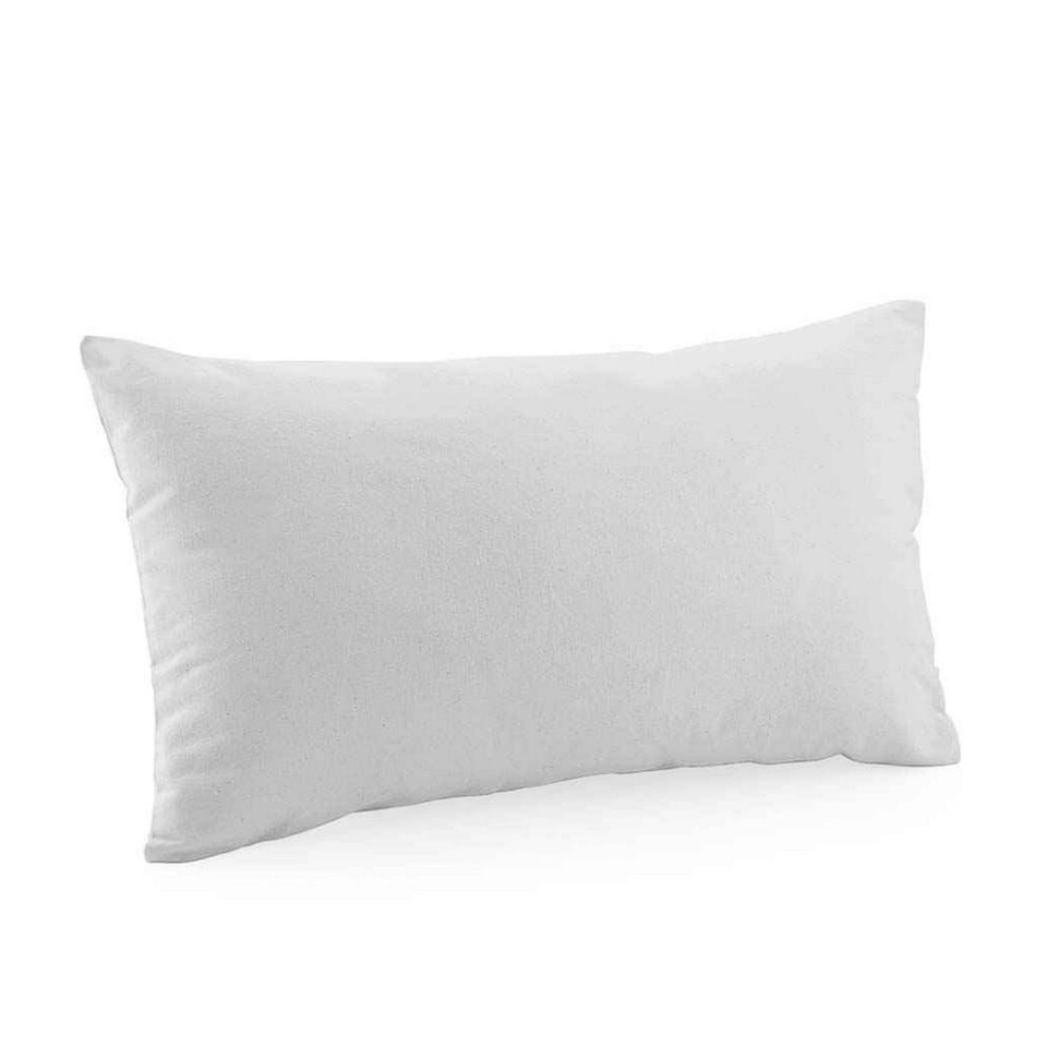 image 1 of Westford Mill Cotton Canvas Square Cushion Cover - Light Grey - 50cm x 50cm
