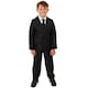 image 3 of Grandma Burglar Costume - Top, Wig & Accessories Black | 2XL