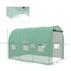 image 3 of Outsunny Polytunnel Green House with Sprinkler System, Wide Door, 4 x 3(m)