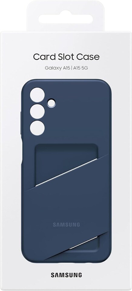 image 1 of Samsung Galaxy A15 5G Card Slot Case Blue/Black - EF-OA156TBEGWW