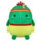 image 4 of Cactus Native American Soft Toy Cute Plushie Huggable Cuddly 25cm Green