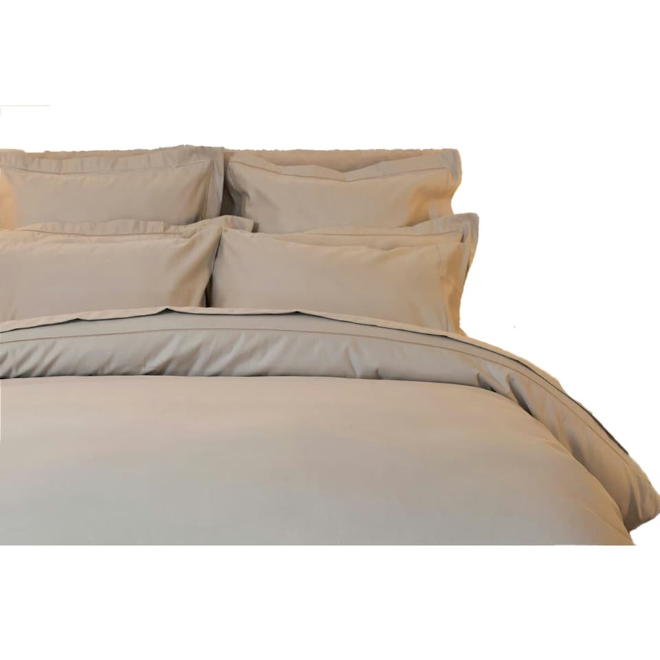 Belledorm Egyptian Cotton Plain Duvet Cover - Platinum - Single