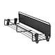 image 3 of Living and Home 2PCS Magnetic Fridge Storage Shelf with Hooks