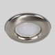 image 3 of ValueLights 6 Pack Silver Brushed Chrome Plated Fixed Recessed Ceiling Spotlights Downlights