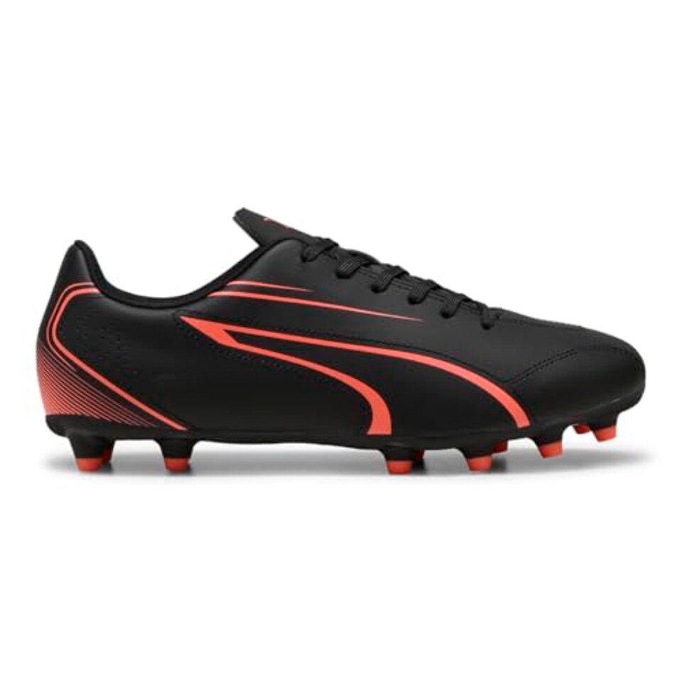 image 1 of Puma Vitoria Fg/Ag Football Boots - 9 - Black/Red
