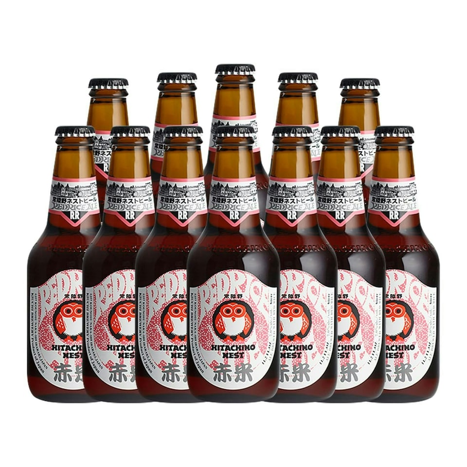 image 1 of Hitachino Nest Red Rice Japanese Ale 12 x 330ml Bottles