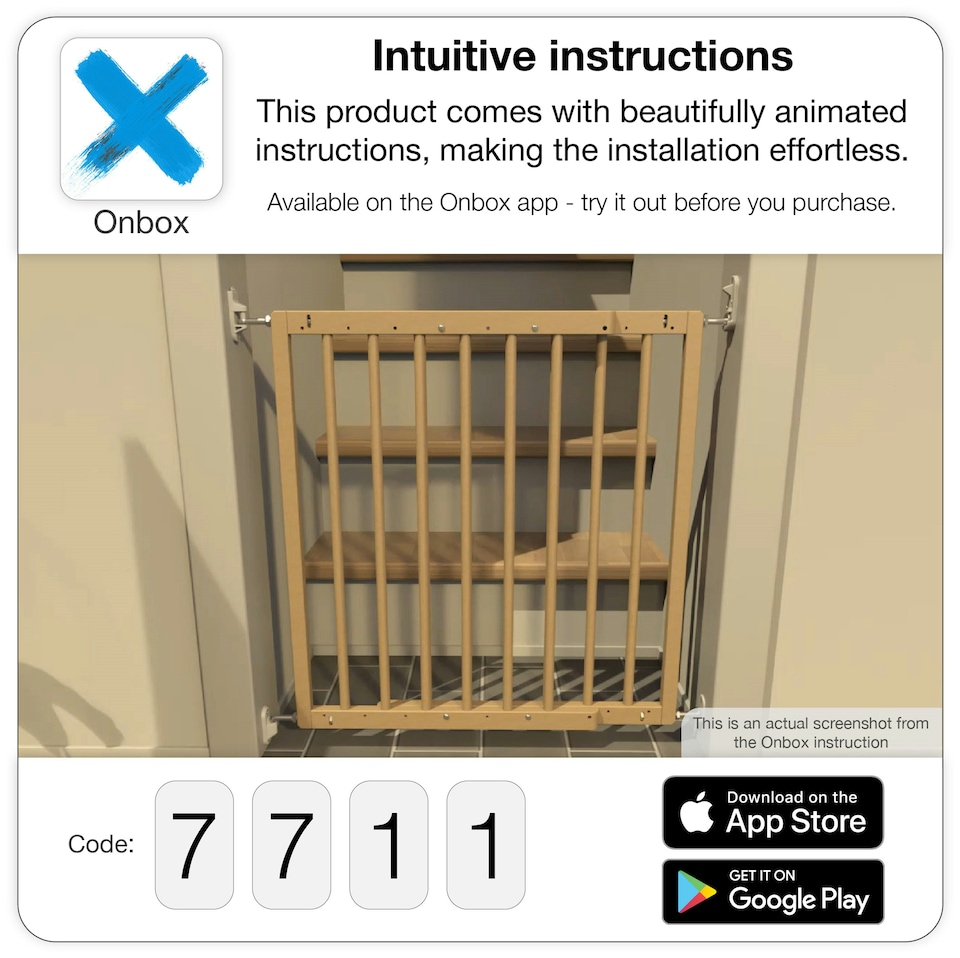 image 1 of BabyDan LENA Safety Gate