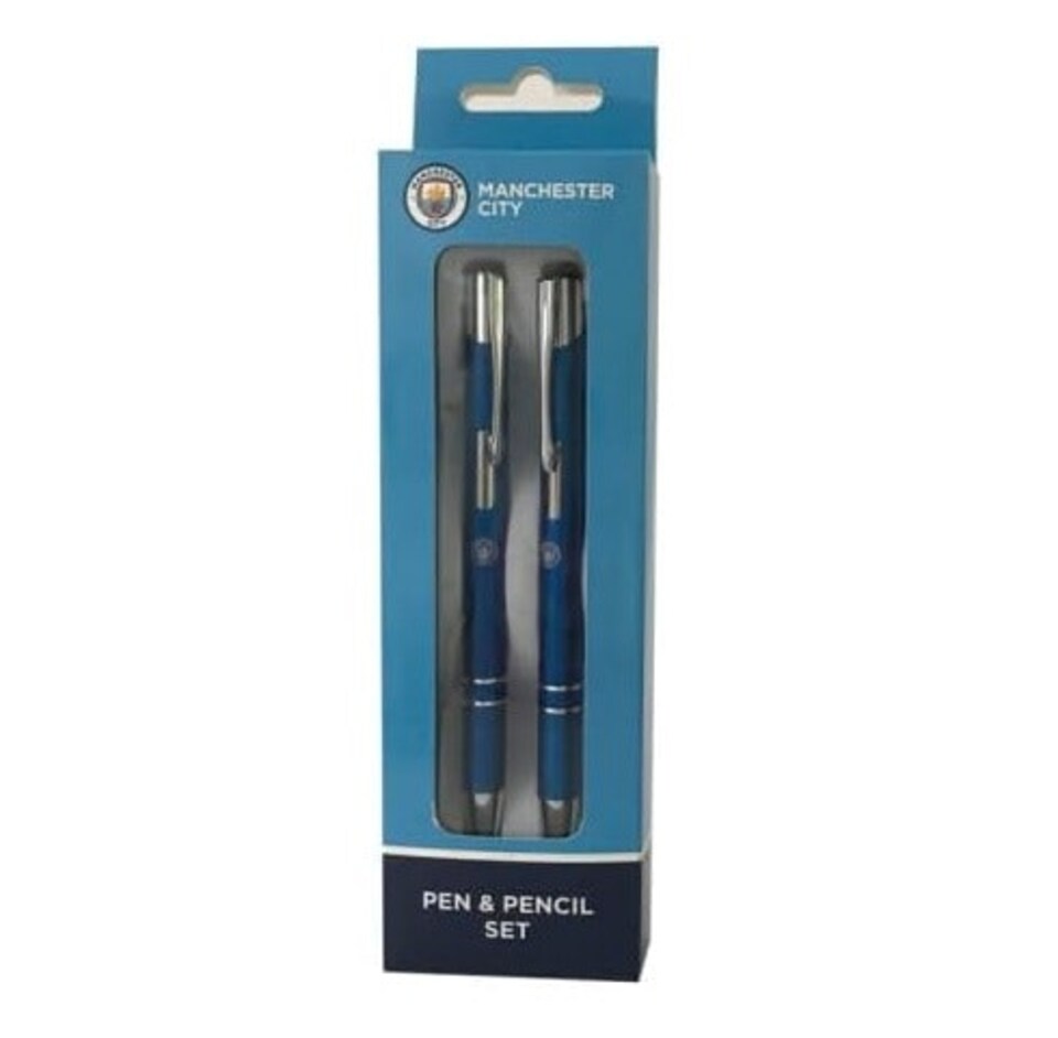 Manchester City FC Pen & Pencil Gift Set