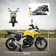 image 7 of AIYAPLAY Honda Licensed 12V Kids Electric Motorbike w/ Music, Lights, Yellow